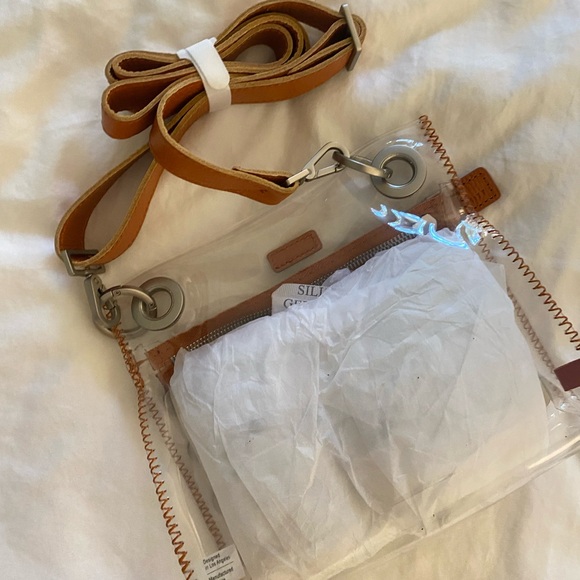 NWT Hammitt Tony Clear Stadium Approved Bag - Picture 2 of 6